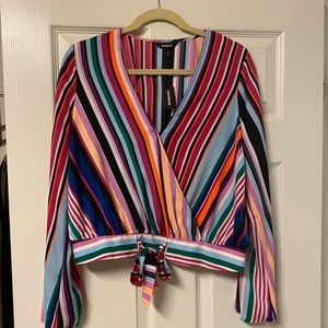 Express Multi Colored Top